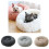 Weiches Hunde-/Katzenbett – 50 cm – Hellbraun 1