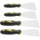 4 Pcs Paint Scraper Stainless Steel Spatula Plastic 1