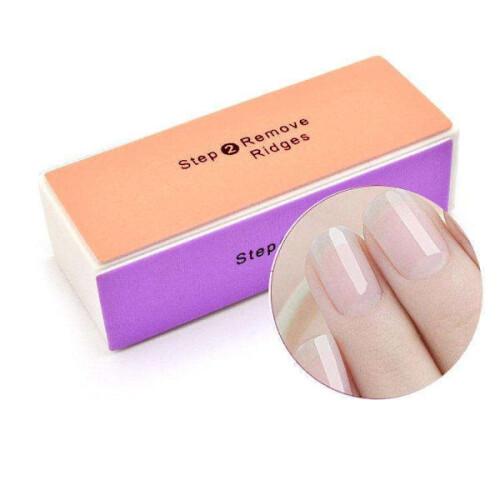 3-pack 4in1 Buffer file, nail file, for polishing and filing multicolor 1