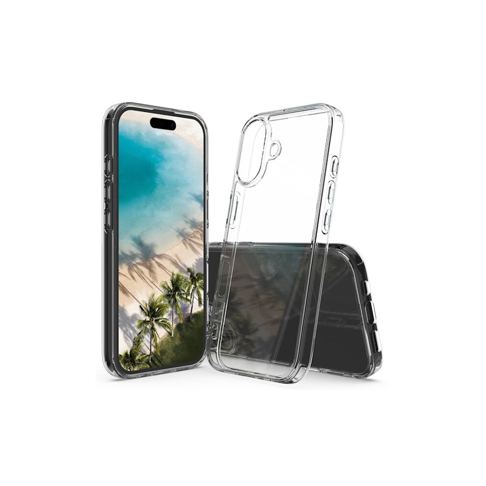 Compatible With Iphone 16 Plus Shell Acrylic/Tpu Transparent 9464372901876