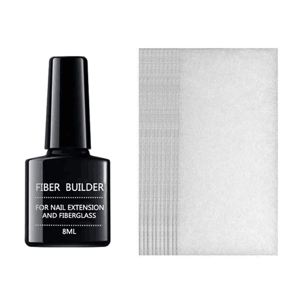 Fiberglass Nail Extension Wraps with Gel Filler for LongLasting Natural Nail  Kit