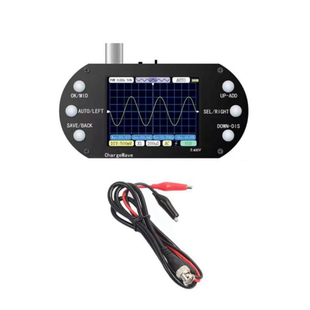 Pds138 Mini Digital Oscilloscope 2.5Mhz Sampling Rate 200Khz Bandwidth Support Auto 80Khz Pwm For Electronic Repair Diy 9322103751582