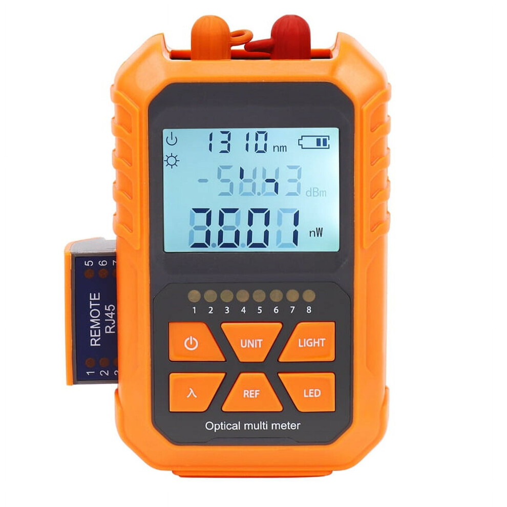 3In1 Optical Power Meter Visual Fault Locator Network Cable Test Led Lighting Optical Fiber Tester 1Mw With 5Km Visual Fault Locator 9395123741208