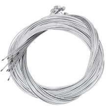 20PCS Bike Brake Cable Set 2.5m Universal Stainless Steel Bicycle Brake Line for Road and Electric Bikes