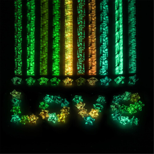 Χάρτινες λωρίδες SNGMN Luminous Star για χειροτεχνίες, εύκολα αναδιπλούμενες 2