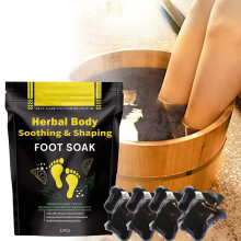 10pcs Saffron Herbal Foot Soak Beads for Relaxation and Rapid Infusion Foot Bath Therapy Red