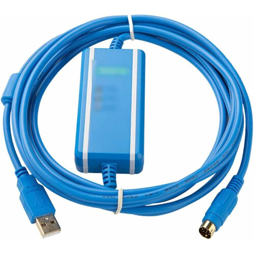 FX Series PLC Isolation Programming Cable 3m Gold Plated Adapter FX2N FX3U FX1N 1