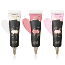 Eyeshadow Primer 3 Pack Long Lasting Waterproof Cream Eye Makeup Base Full Coverage White Rose Pink