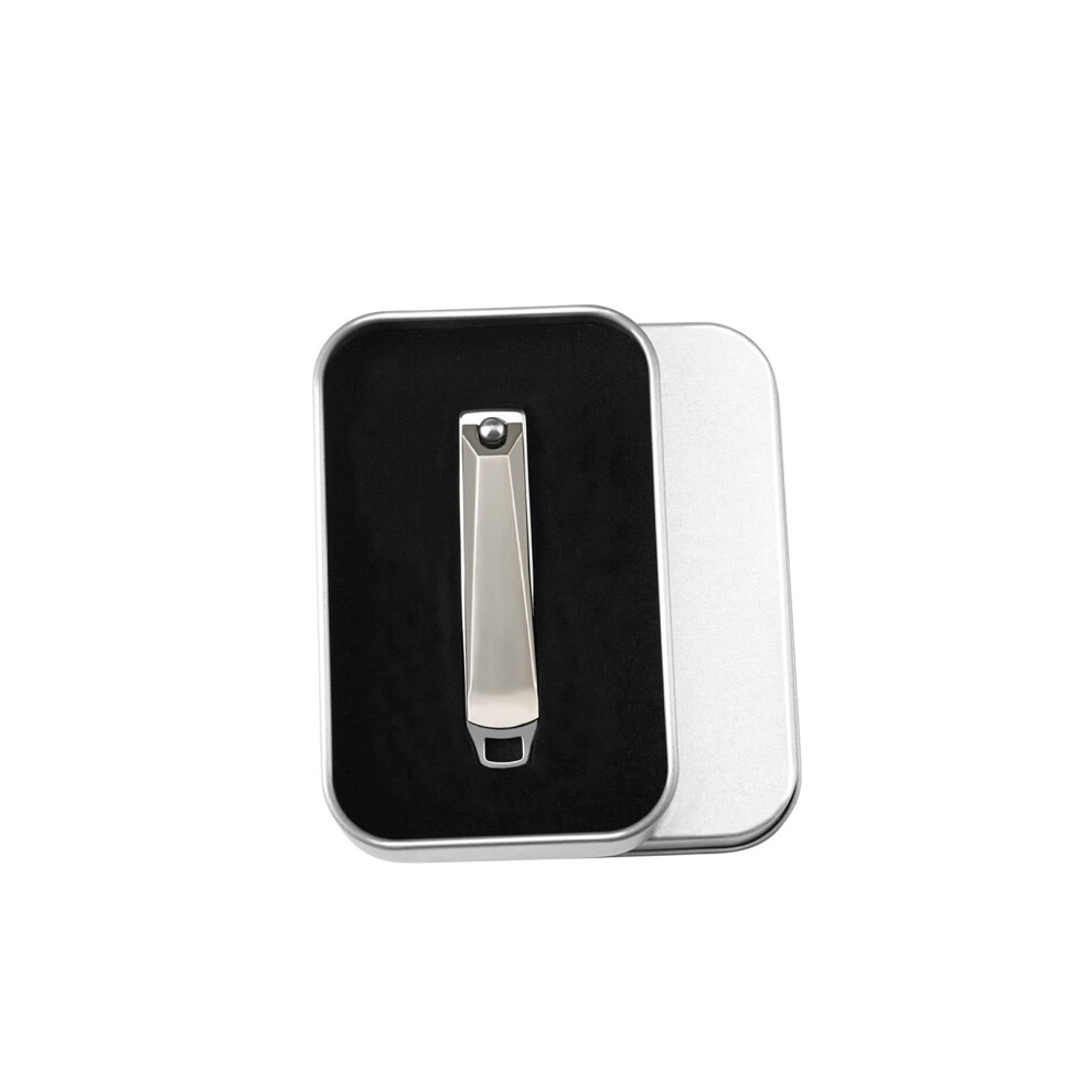 Professional Stainless Steel Nail Clippers Set 3PCS for Thick Nails with Sharp Blades and AntiSlip Grip
