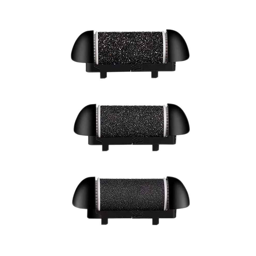 Electric Callus Remover Replacement Heads, 3 Foot Pedicure Roller Refills Extra Coarse Regular Gentle