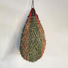 Horse Hay Nets Slow Feed 1.5'' Mesh Bags for Horses and Goats Healthier Feeding Set of 3 36''