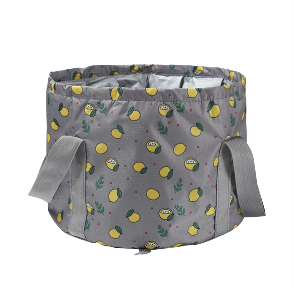 Portable Collapsible Foot Bath Basin with Waterproof LeakResistant Lining for Home and Travel