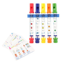 Educational Music Toy For Toddlers Fun Rain Sound Instrument, Lightweight Eco-Friendly Plastic Design Develops Sensory Skills, Requires Water For