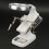 Σταθμός συγκόλλησης με μεγεθυντικό φακό LED Helping Hands με ρυθμιζόμενη γωνία και κλιπ 2