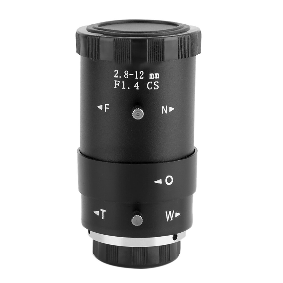 Manual Iris Lens For Surveillance Cameras, Zoomable Lens With Low Distortion And High Compatibility In Cs Mount Design For Hd Security Camera Systems 9439860176012