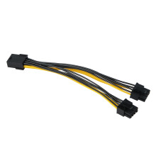 Câble d'alimentation à connexion sécurisée pour carte graphique, rallonge de 0,2 m avec matériaux de haute qualité réduisant la tension et
