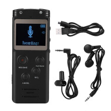 Professional HD Audio Recording Device With Password Protection And Long Battery Life Ideal For Meetings Speeches Interviews