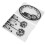 Personalizing Your Home Decor: Embossing Folder Stencil Set for Creative Wall Decor Projects (2Pcs) 7