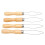 Effortless Dressing Solution, Self-Dressing Ability Enhanced with Button Hook Assist Device, Designed for Universal Compatibility, 4 Pieces with Firm 6