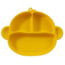Strong Suction Base, Resistant To High Temperatures, Durable Construction For Easy To Clean, Microwave And Dishwasher Safe Baby Feeding Set, Cute Desi