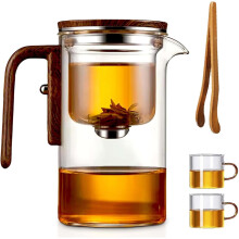Enchanti Tea Magic Pot, glass tekanne med sil og infuser, tevannsseparasjon - 1 stk