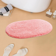Alfombras ovaladas WinysinSoft, alfombras modernas de felpa esponjosa para sala de estar, decoración del hogar y alfombras de juegos.