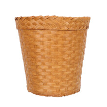 Yongwei Abfallkorb aus Wasserhyazinthe, Rattan-Mülleimer, Aufbewahrungskörbe