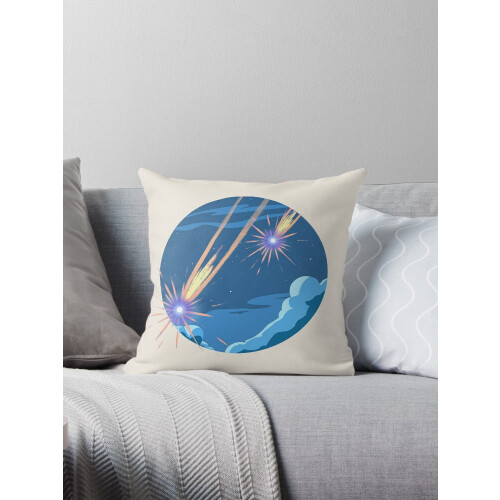 AIVO Calcifer Shooting Stars Μαξιλαροθήκες Falling Throw Θήκες Μαξιλαροθήκης Καναπέ Ίντσες Δύο