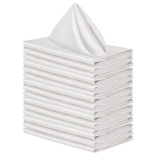 Cterwk 16 Pcs Napkins Soft Dinner Napkins Square Table Napkins 20 x 20 Inches for Restaurant Weddings Party Charistmas Decoration