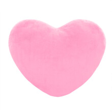 Startsalg 50 cm kjærlighetshjerte plysjpute rosa, plysj søt pute til elskere, barn, venner, festivalgave, 1 x kjærlighetshjertepute