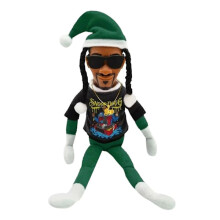 Boneco Papai Noel Snoop On A Stoop, Boneco Papai Noel Negro, 3 metros, Boneco de Pelúcia Artesanal de Hip Hop, Brinquedos, Presentes para Casa,