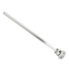 Tube d'extraction pour fût de bière et de vin de type A, en acier inoxydable 304, filetage petit, compatible avec les équipements de brasserie et