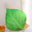 Μαξιλάρι SDJMa Fall Leaf, διακοσμητικό μαξιλάρι 3D Green Leaf 13,7"x16,9", συμβατό με φθινοπωρινή 4