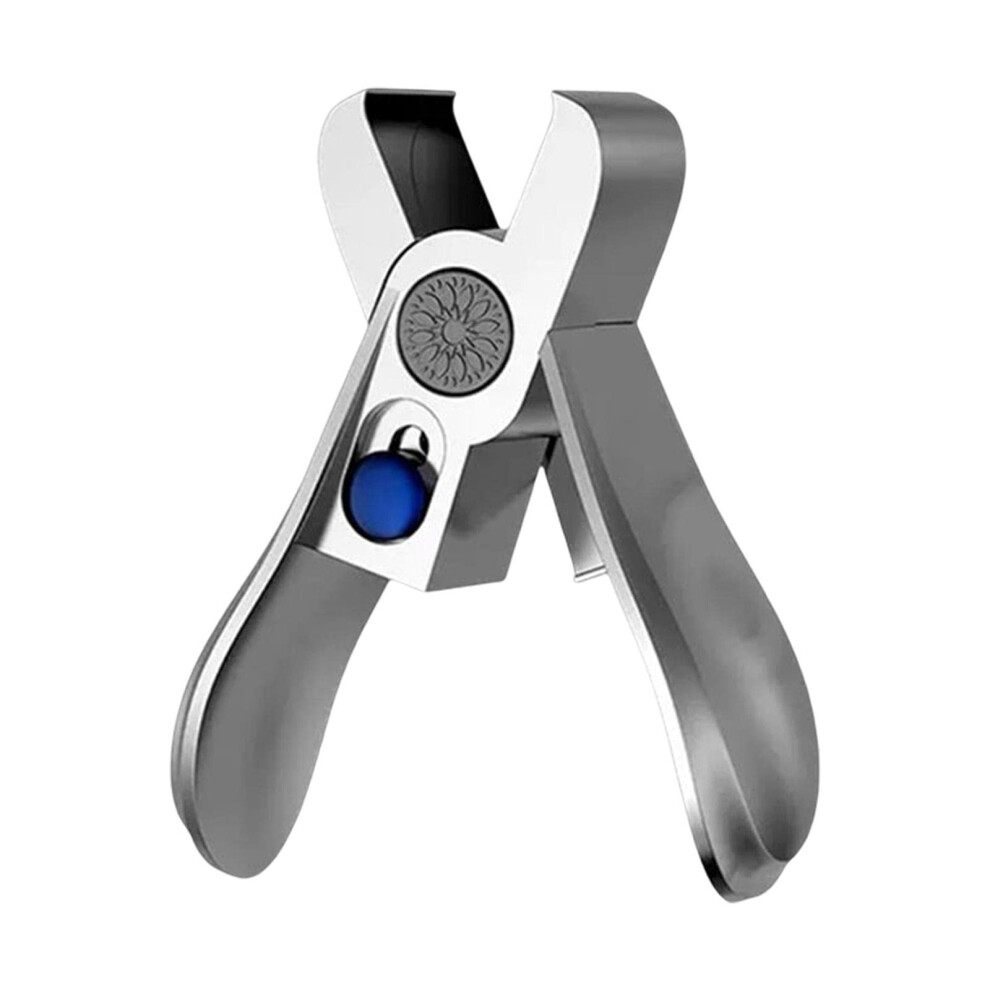 Toenail Clippers for Thick Nails with Ergonomic Comfort Handle and Curved Precision Blade