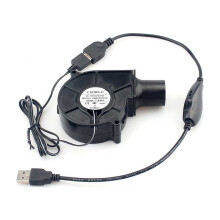 Ventilateur de barbecue portable 12V pour cuisson extérieure au charbon de bois