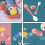 1 Set 2 Pcs Portable Baby Tableware Bendable Spoons Forks Set Toddler Tableware 7