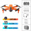 Drone pliable télécommandé S65 avec quatre caméras aériennes 1