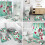 God Jul Duschdraperiset, 4-delat set 8