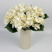 6 stuks kunstmatige zijden hortensia's met stelen voor thuis, bruiloft, feest, tafeldecoratie en fotografie.