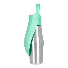 VALSEEL Pet Accompanying Cup Stainless Steel Dog Outgoing Water Cup Outdoor Water Bottle Walking Dog Travel Water Dispenser Tools
