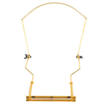 Harmonica Stand Zinc Alloy Clip 10-hole Durable Music Sheet Score Holder Neck Harp Adjustable Useful Rack Platform
