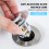 Clearance Sale!Giyblacko 2PC Washbasin Electroplating Drainer Bouncing Core Washbasin Pool Basin Copper Core Push Type Bouncing Core Leaking Plug 8