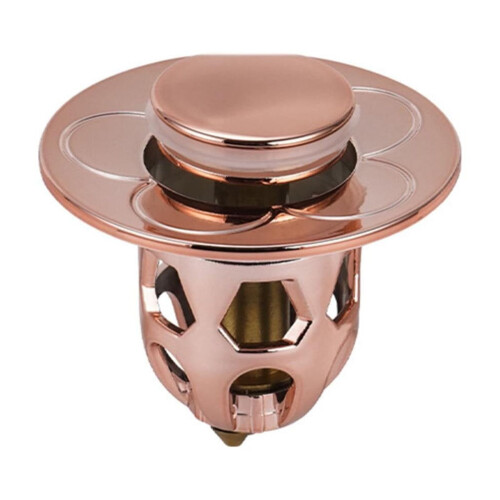 Clearance Sale!Giyblacko 2PC Washbasin Electroplating Drainer Bouncing Core Washbasin Pool Basin Copper Core Push Type Bouncing Core Leaking Plug 1