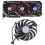 Ανεμιστήρες κάρτας γραφικών GPU 95MM7Pins CF1010U12S Ανεμιστήρας ROG STRIX RTX3060 3070 3080Ti Ψυγείο 2