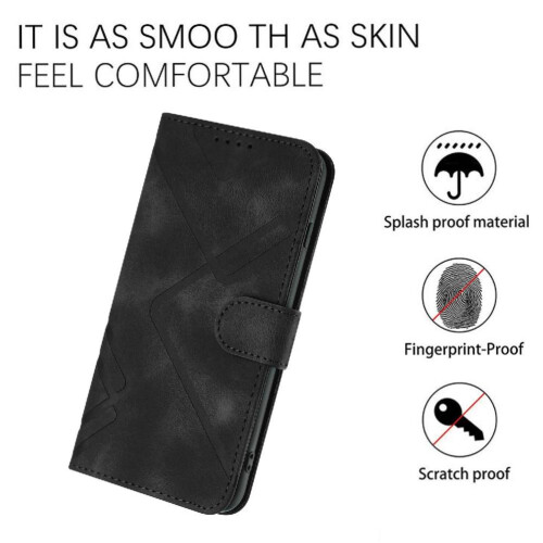 Θήκη για Motorola Edge40Neo5G με μαγνητική θήκη και βάση για κάρτες PU 1