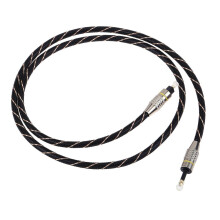 3,5 mm digital optisk lydkabel mini Toslink til Toslink optisk kabel (1 m)