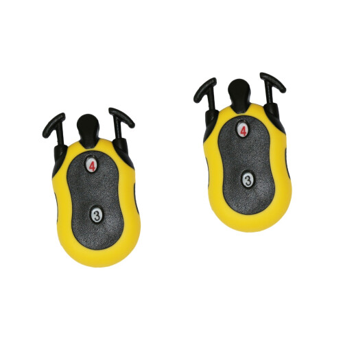 2 pcs Mini Square Handy Scorer Professional Scoring Device Double-Digit Score Indicator (Random Color)