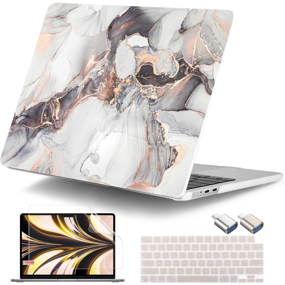 Compatible With Macbook Air 13.6 Inch Case 2022 2023 Release A2681 M2 Chip Liquid Retina Display Touch Id, 9164030745278