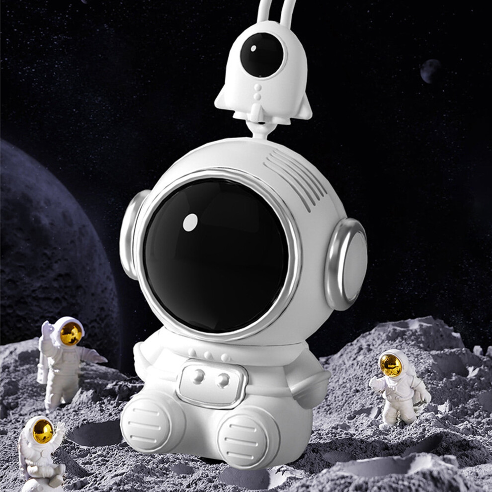 Hkuky Astronauts Holding Bladeless Fans Outside, Astronaut Usb Charging Small Fan 9164030745551