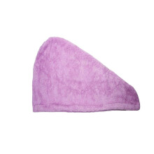 Yakbaofuo Handtuch aus superfeiner Faser, weiches Korallenrot, ultra saugfähig, ideal zum Trocknen von Haaren, als Bade- oder Kopftuch oder Turban.